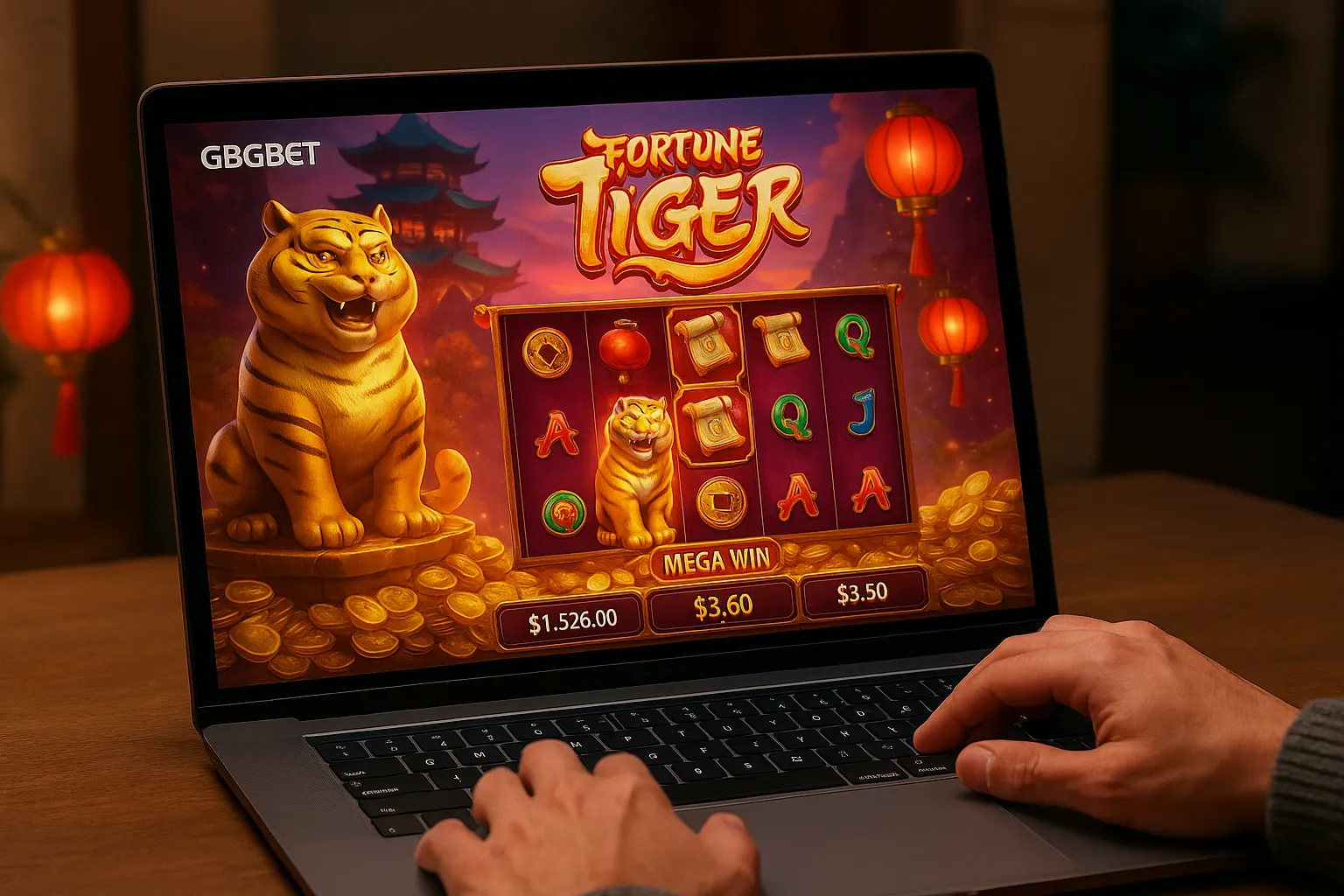 Fortune Tiger é um jogo imperdível no GBGBET Casino